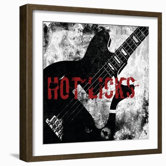 Hot Licks Guitar-Sophie 6-Framed Art Print