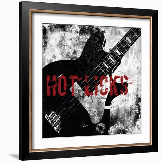 Hot Licks Guitar-Sophie 6-Framed Art Print