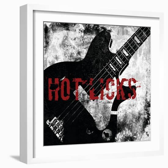 Hot Licks Guitar-Sophie 6-Framed Art Print