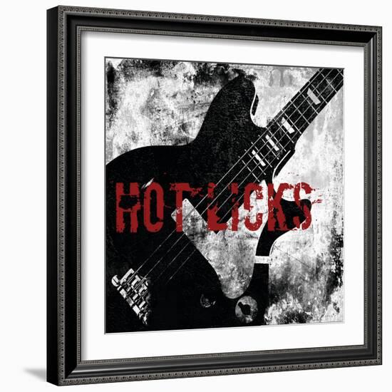 Hot Licks Guitar-Sophie 6-Framed Art Print