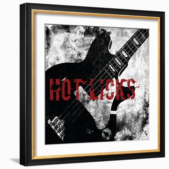 Hot Licks Guitar-Sophie 6-Framed Art Print