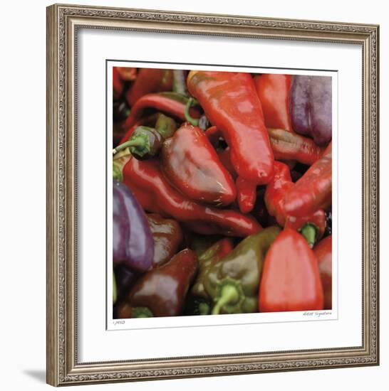 Hot Peppers-Stacy Bass-Framed Giclee Print