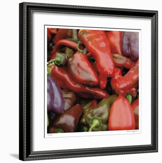 Hot Peppers-Stacy Bass-Framed Giclee Print