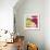 Hot Pink Elephant-Jennifer McCully-Framed Giclee Print displayed on a wall