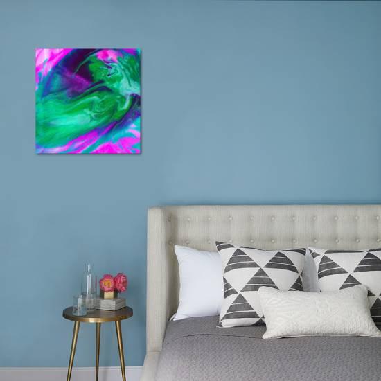 Hot Pink Emerald Art Print Ashley Camille Art Com