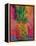 Hot Pink Pineapple-Blenda Tyvoll-Framed Stretched Canvas