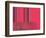 Hot Pink Side Shuffle-Ruth Palmer-Framed Art Print