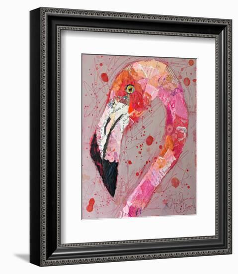 Hot Pink-null-Framed Premium Giclee Print