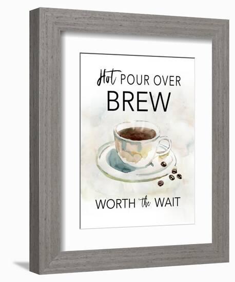 Hot Pour Over Brew-Carol Robinson-Framed Art Print