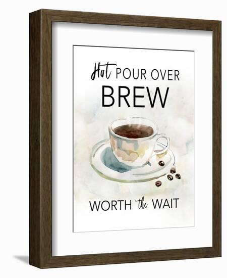 Hot Pour Over Brew-Carol Robinson-Framed Art Print