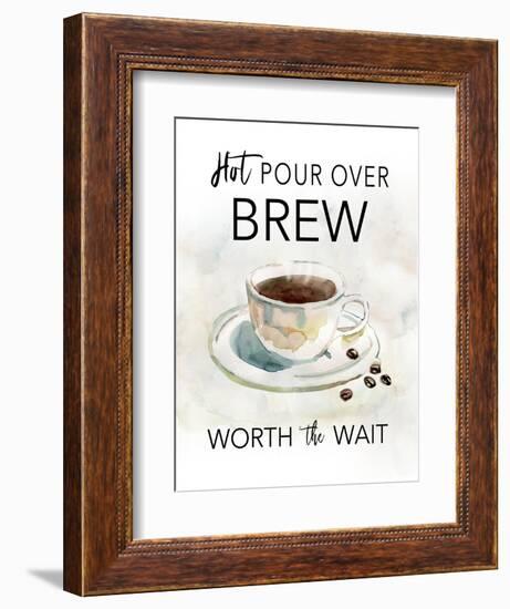 Hot Pour Over Brew-Carol Robinson-Framed Art Print