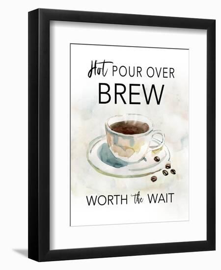 Hot Pour Over Brew-Carol Robinson-Framed Art Print