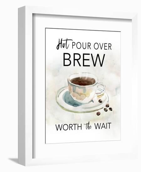 Hot Pour Over Brew-Carol Robinson-Framed Art Print