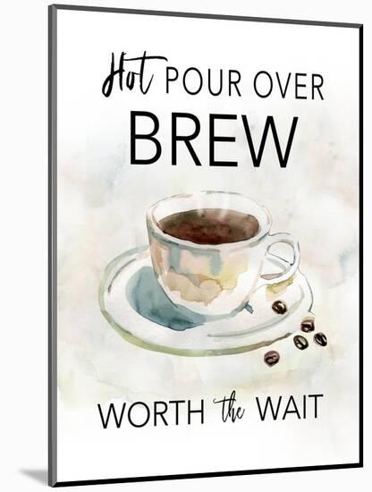 Hot Pour Over Brew-Carol Robinson-Mounted Art Print