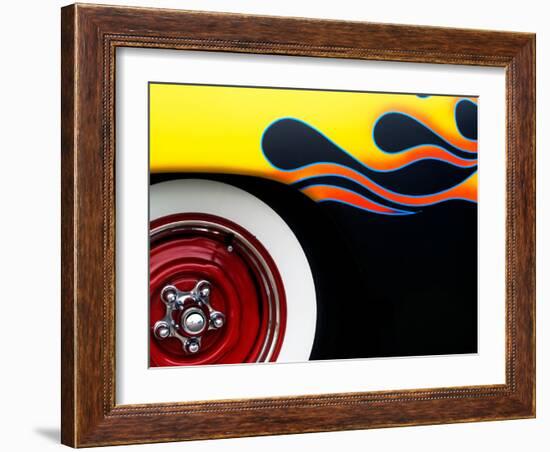 Hot Rod Flames-Clive Branson-Framed Photo