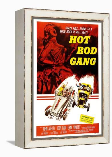 Hot Rod Gang, 1958-null-Framed Stretched Canvas