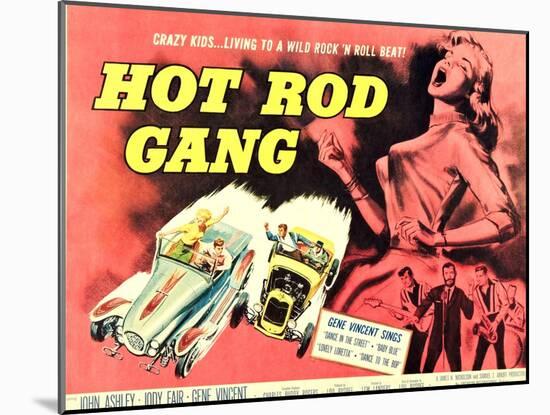 Hot Rod Gang, 1958-null-Mounted Art Print