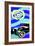 Hot Rod Moonlight-Larry Hunter-Framed Giclee Print