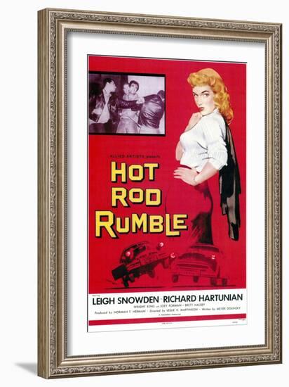 Hot Rod Rumble, 1957-null-Framed Premium Giclee Print