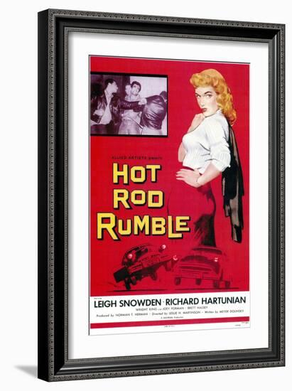 Hot Rod Rumble, 1957-null-Framed Premium Giclee Print