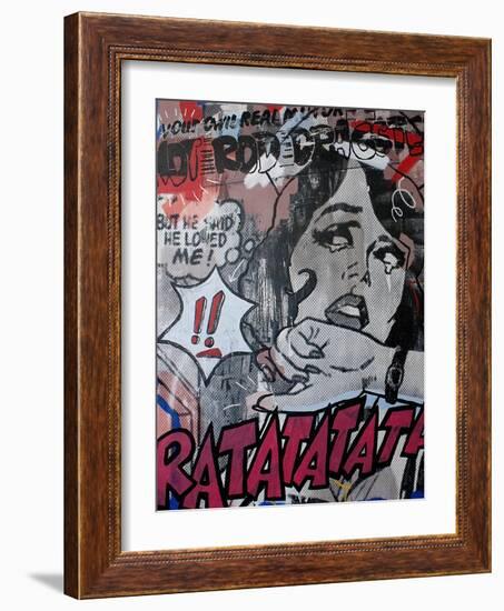 Hot Rod-Dan Monteavaro-Framed Giclee Print