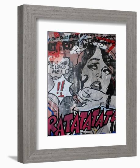 Hot Rod-Dan Monteavaro-Framed Giclee Print