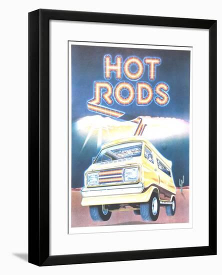 Hot Rods-Tony Mascio-Framed Collectable Print