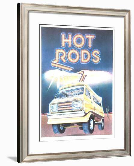 Hot Rods-Tony Mascio-Framed Collectable Print