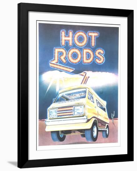 Hot Rods-Tony Mascio-Framed Collectable Print