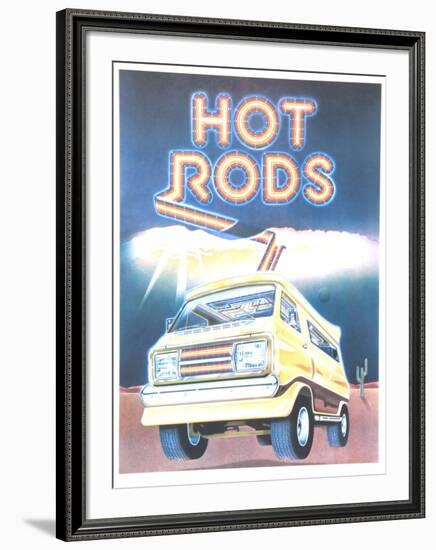 Hot Rods-Tony Mascio-Framed Collectable Print