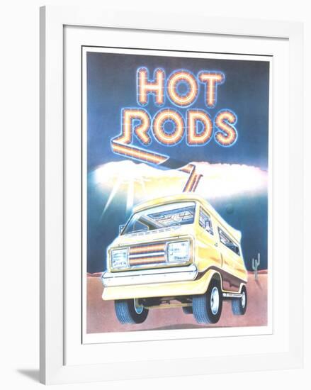 Hot Rods-Tony Mascio-Framed Collectable Print