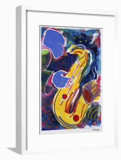 Hot Sax-Gil Mayers-Framed Giclee Print