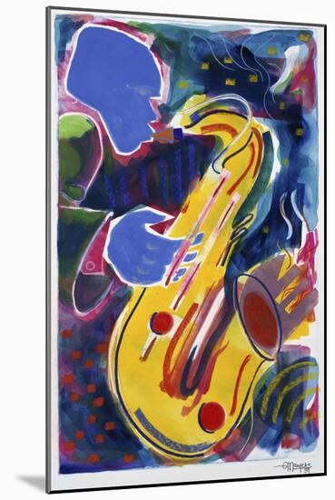 Hot Sax-Gil Mayers-Mounted Giclee Print