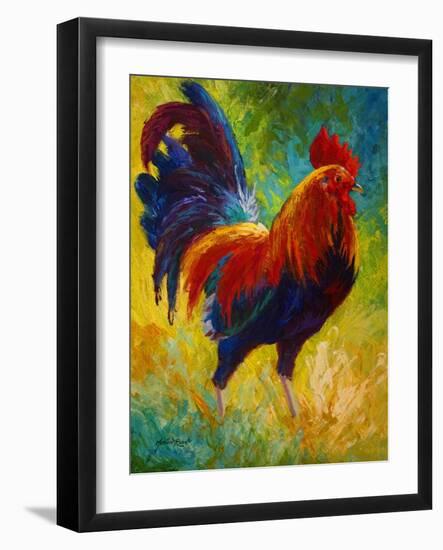 Hot Shot Rooster-Marion Rose-Framed Giclee Print