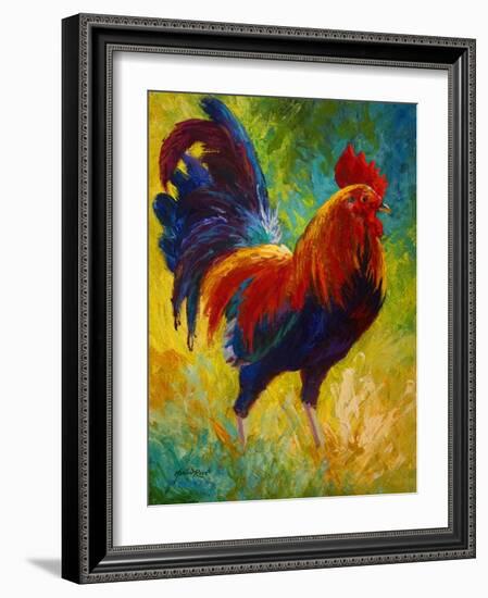 Hot Shot Rooster-Marion Rose-Framed Giclee Print