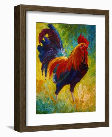 Hot Shot Rooster-Marion Rose-Framed Giclee Print