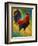 Hot Shot Rooster-Marion Rose-Framed Giclee Print