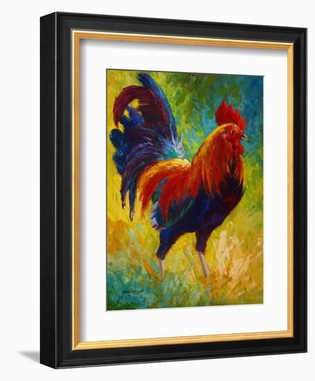 Hot Shot Rooster-Marion Rose-Framed Giclee Print