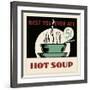 Hot Soup-Retro Series-Framed Art Print