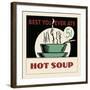 Hot Soup-Retro Series-Framed Art Print