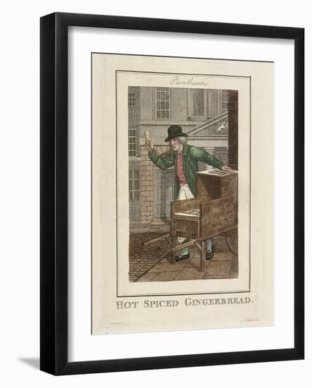 Hot Spiced Gingerbread, Cries of London, 1804-William Marshall Craig-Framed Giclee Print