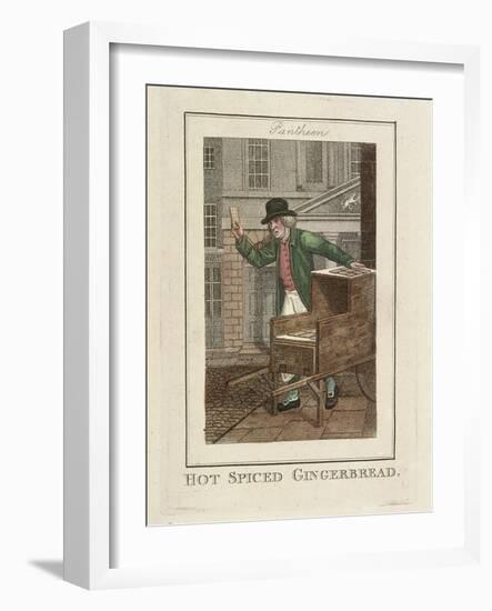 Hot Spiced Gingerbread, Cries of London, 1804-William Marshall Craig-Framed Giclee Print