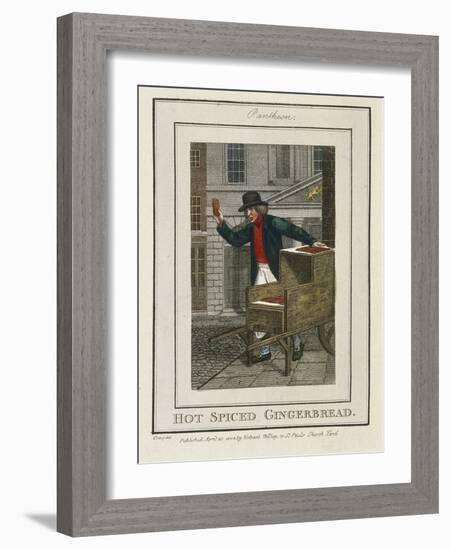 Hot Spiced Gingerbread, Cries of London, 1804-William Marshall Craig-Framed Giclee Print