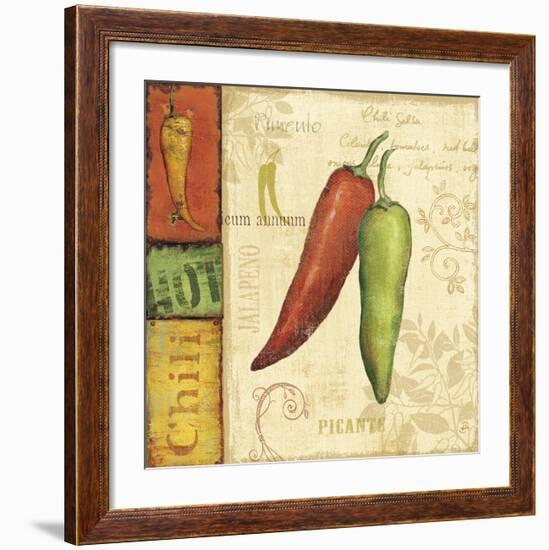 Hot & Spicy I-Daphné B-Framed Art Print