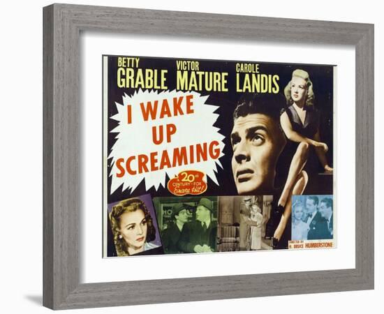 Hot Spot, 1941, "I Wake Up Screaming" Directed by H. Bruce "Lucky" Humberstone-null-Framed Giclee Print