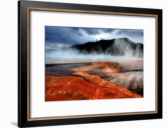 Hot Springs at Dawn-Howard Ruby-Framed Photographic Print