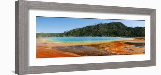 Hot Springs At Yellowstone National Park-Pekka Parviainen-Framed Photographic Print