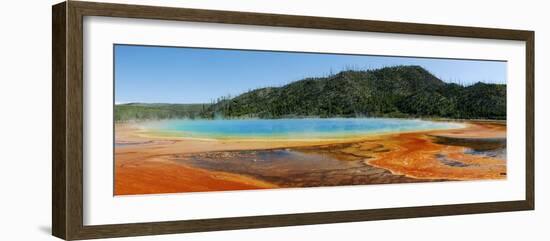 Hot Springs At Yellowstone National Park-Pekka Parviainen-Framed Photographic Print