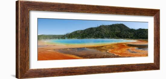 Hot Springs At Yellowstone National Park-Pekka Parviainen-Framed Photographic Print