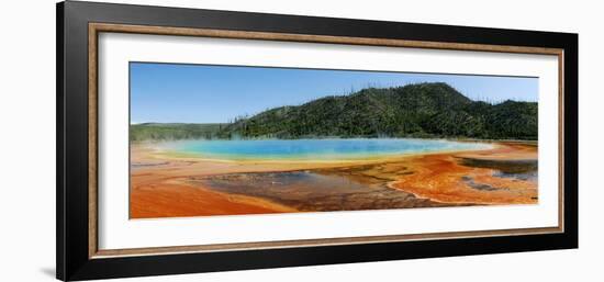 Hot Springs At Yellowstone National Park-Pekka Parviainen-Framed Photographic Print